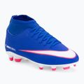 Кросівки футбольні дитячі Nike Mercurial Superfly 10 Club FG/MG racer blue/white