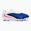Кросівки футбольні дитячі Nike Phantom 6 Low Pro FG/MG racer blue/white/pink blast 2