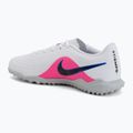 Кросівки футбольні чоловічі Nike Tiempo Maestro Club TF white/racer blue/pink blast/black 3