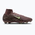 Кросівки футбольні чоловічі Nike Mercurial Superfly 10 Elite Kylian Mbappé FG plum eclipse/metallic silver