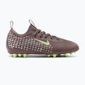 Кросівки футбольні дитячі Nike Zoom Vapor 16 Academy Kylian Mbappe Jr AG plum eclipse/metallic silver