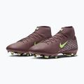 Кросівки футбольні чоловічі Nike Mercurial Superfly 10 Academy Kylian Mbappe FG/MG plum eclipse/metallic silver 3