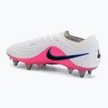 Кросівки футбольні чоловічі Nike Tiempo Maestro Elite SG-Pro white/racer blue/pink blast/black 3