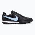 Кросівки футбольні чоловічі Nike Tiempo Ligera Pro TF black/ice blue/obsidian 2