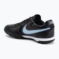 Кросівки футбольні чоловічі Nike Tiempo Ligera Pro TF black/ice blue/obsidian 3