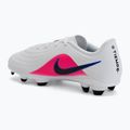 Кросівки футбольні дитячі Nike Tiempo Maestro Club Jr FG/MG white/racer blue/pink blast/black 3