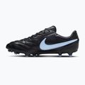 Кросівки футбольні чоловічі Nike Tiempo Ligera Pro FG black/ice blue/obsidian 9