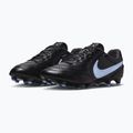 Кросівки футбольні чоловічі Nike Tiempo Ligera Pro FG black/ice blue/obsidian 10
