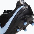 Кросівки футбольні чоловічі Nike Tiempo Ligera Pro FG black/ice blue/obsidian 15