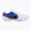 Кросівки футбольні чоловічі Nike Tiempo Ligera Pro FG white/racer blue/pink blast/black 2