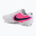 Кросівки футбольні чоловічі Nike Tiempo Ligera Pro FG white/racer blue/pink blast/black 3
