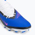 Кросівки футбольні чоловічі Nike Phantom 6 High Academy FG/MG racer blue/white/pink blast 7
