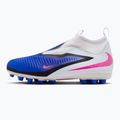 Дитячі футбольні бутси Nike Jr. Phantom 6 High Academy FG/MG racer blue/white/pink blast 9