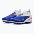 Дитячі футбольні бутси Nike Jr. Phantom 6 High Academy FG/MG racer blue/white/pink blast 10