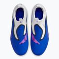 Дитячі футбольні бутси Nike Jr. Phantom 6 High Academy FG/MG racer blue/white/pink blast 13