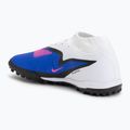 Кросівки футбольні чоловічі Nike Phantom 6 High Academy TF racer blue/white/pink blast 3