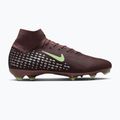 Кросівки футбольні чоловічі Nike Zoom Superfly 10 Pro Kylian Mbappe FG plum eclipse/metallic silver