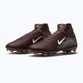 Кросівки футбольні чоловічі Nike Zoom Superfly 10 Pro Kylian Mbappe FG plum eclipse/metallic silver 3
