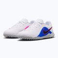 Кросівки футбольні дитячі Nike Tiempo Maestro Club Jr TF white/racer blue/pink blast/black 10