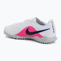 Кросівки футбольні дитячі Nike Tiempo Maestro Club Jr TF white/racer blue/pink blast/black 3