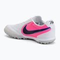 Кросівки футбольні чоловічі Nike Tiempo Ligera Pro TF white/racer blue/pink blast/black 3