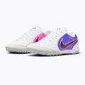 Кросівки футбольні чоловічі Nike Tiempo Ligera Pro TF white/racer blue/pink blast/black 10