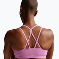 Бюстгальтер для тренувань Nike Zenvy Strappy Light-Support light magenta/white 4