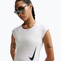 Жіноча бігова футболка Nike Swoosh Run Dri-Fit white/photon dust/black 2
