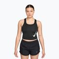 Koszulka do biegania damska Nike Swoosh Run Dri-Fit black/white