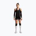 Шорти для тренувань жіночі Nike Pro Mid Rise Biker 3" black/white/metallic silver 2