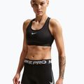 Шорти для тренувань жіночі Nike Pro Mid Rise Biker 3" black/white/metallic silver 4