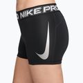 Шорти для тренувань жіночі Nike Pro Mid Rise Biker 3" black/white/metallic silver 6