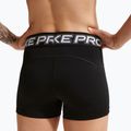 Шорти для тренувань жіночі Nike Pro Mid Rise Biker 3" black/white/metallic silver 7