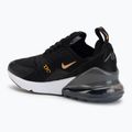 Кросівки дитячі Nike Air Max 270 black/laser orange/metallic copper 3