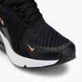 Дитяче взуття Nike Air Max 270 black/laser orange/metallic copper 7