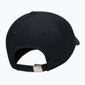 Кепка Nike Dri-Fit Club Unstructured Metal Swoosh 2026 black/metallic silver 2