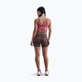 Шорти жіночі Nike Pro Sculpt High Waisted 5" Biker tattoo/burgundy crush/white 3
