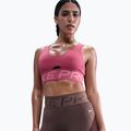 Шорти жіночі Nike Pro Sculpt High Waisted 5" Biker tattoo/burgundy crush/white 4