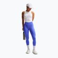 Легінси жіночі Nike One Seamless Front High-Waisted sapphire/white 2