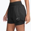 Жіночі шорти Nike One Dri-Fit High-Waisted 3" 2In1 black/white 3