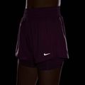 Жіночі шорти Nike One Dri-Fit High-Waisted 3" 2In1 light magenta/white 5