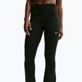 Легінси жіночі Nike One High Waisted Flared black/white 5
