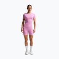 Шорти жіночі Nike Zenvy High Waisted Biker 5" light magenta/white 2