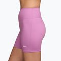 Шорти жіночі Nike One High-Waisted Biker 5" loght magenta/white 3