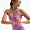Топ для тренувань Nike Pro Seamless Dri-Fit Cropped light magenta 4