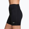 Жіночі шорти Nike One High-Waisted Biker 5" black/white 3