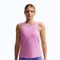 Футболка для тренувань жіноча Nike One Classic Dri-Fit light magenta/white