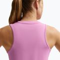 Футболка для тренувань жіноча Nike One Classic Dri-Fit light magenta/white 6