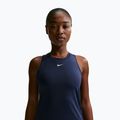 Футболка для тренувань жіноча Nike One Classic Dri-Fit midnight navy/white 4