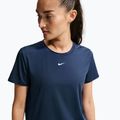Футболка для тренувань жіноча Nike One Classic midnight navy/white 4
